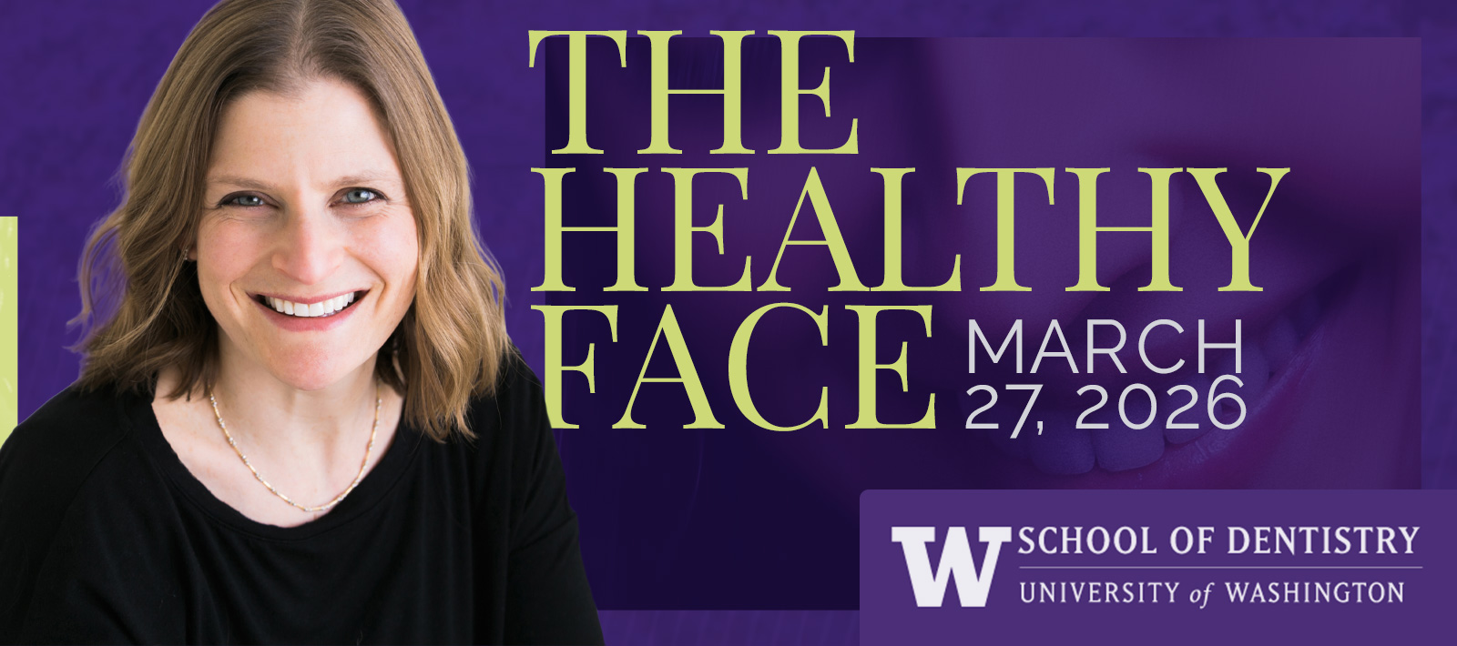 Upcoming CDE Lecture: The Healthy Face